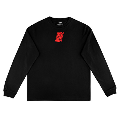 TAMA Long Sleeved T-Shirt Black w/ T Logo